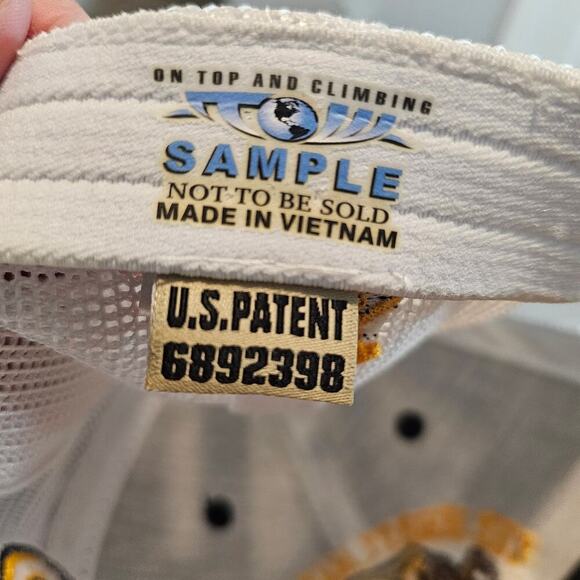 Vintage PFW Mighty Masterdons Musclehead Fitted Hat Cap Black Purdue University - Picture 11 of 11